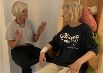 Klangstuhl in der Schmerztherapie